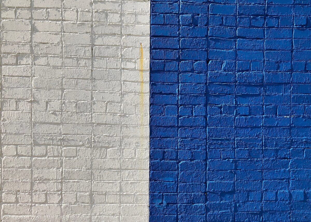 PAREDE AZUL E BRANCA – Diferentes como o são as marcas e patentes katerina-pavlyuchkova-f8rG32kq9C4-unsplash